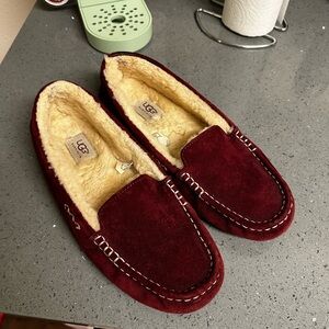 UGG Ansley Plum Wine Slippers